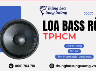 Mua loa bass rời TPHCM chính hãng, giá tốt, âm thanh chất lượng cao