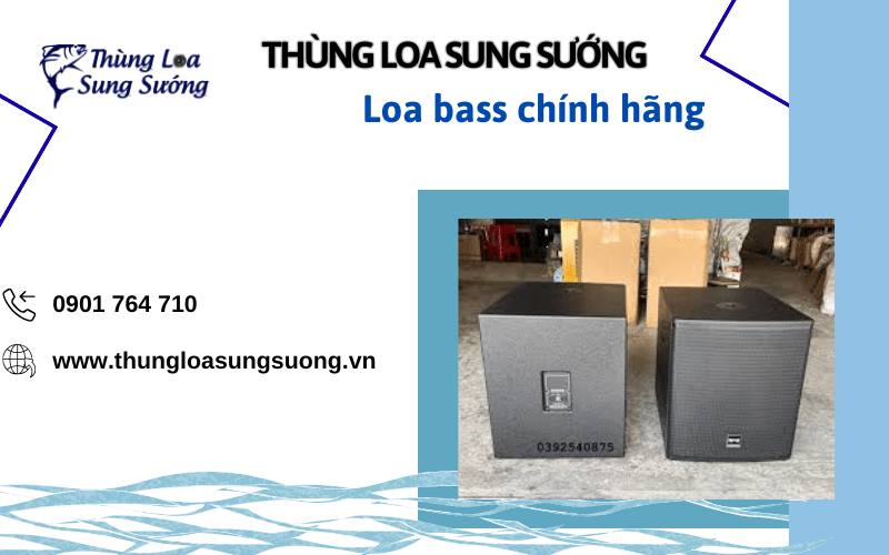 loa bass chính hãng